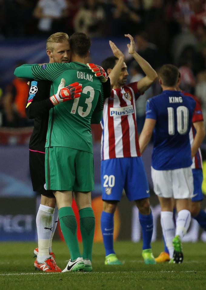 Škofjeločan je v četrtfinalu lige prvakov izločil Leicester City. | Foto: Reuters