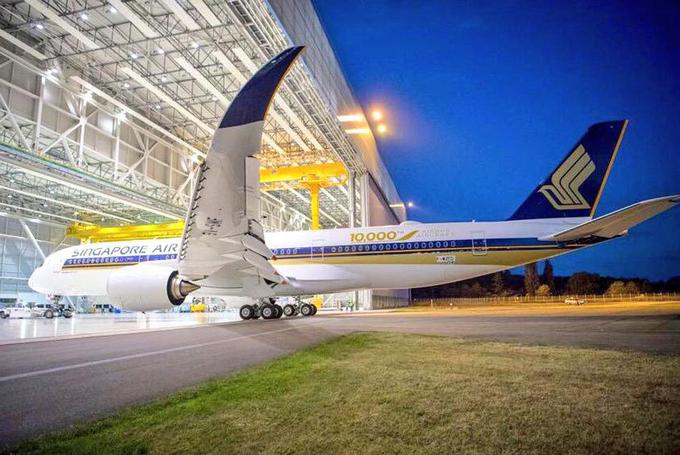 A350 je eno najnovejših in najnaprednejših Airbusovih letal. | Foto: Airbus