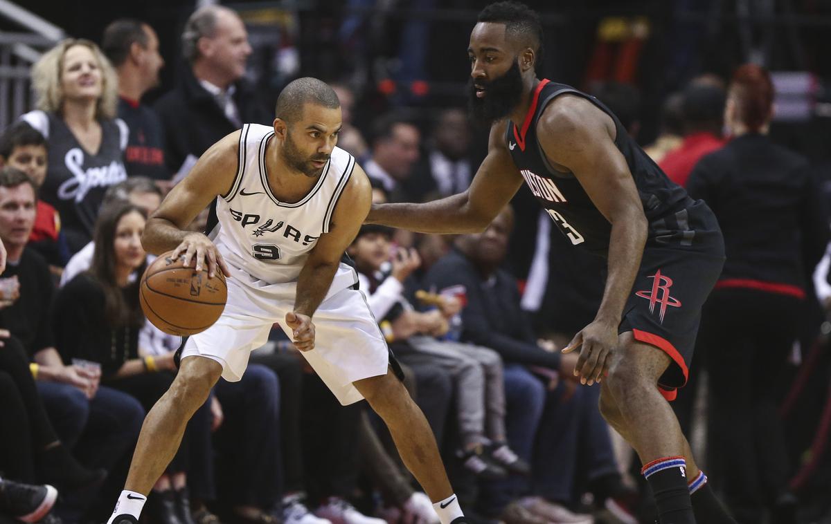 Tony Parker James Harden | Foto Reuters