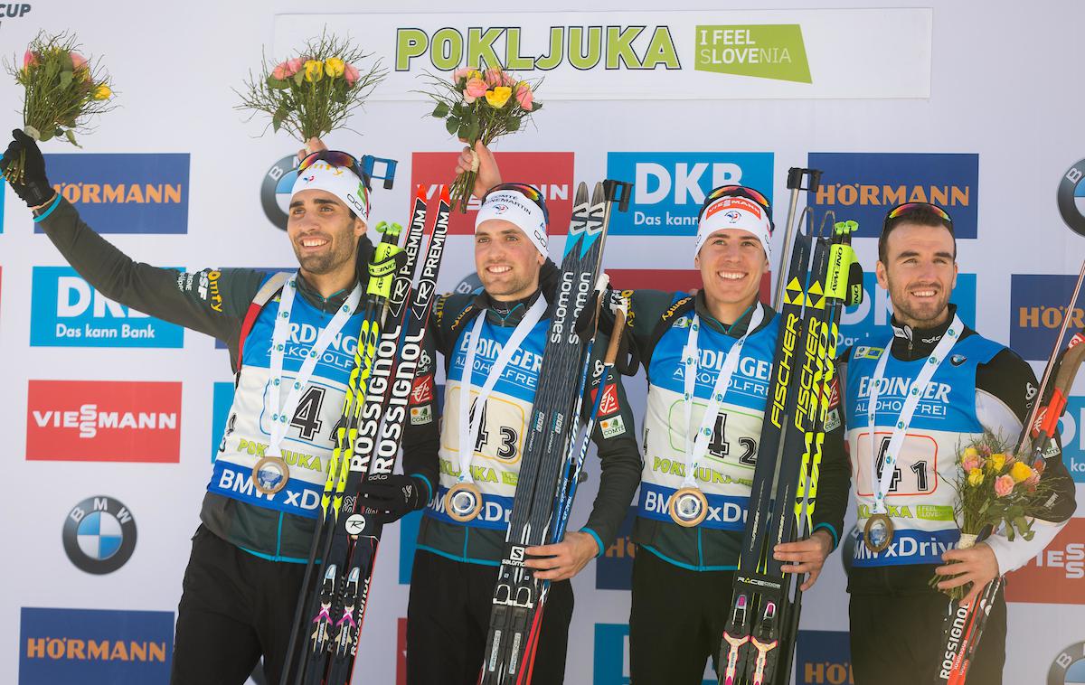 Pokljuka francoska štafeta | Foto Žiga Zupan/Sportida