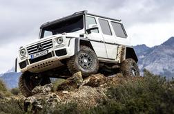 Mercedes G experience – adrenalin s 36-letnikom, alpinistom med avtomobili