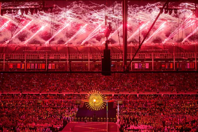 Otvoritvena slovesnost je potekala na znamenitem športnem objektu Maracana, eni največjih znamenitosti Ria de Janeira. | Foto: Vid Ponikvar