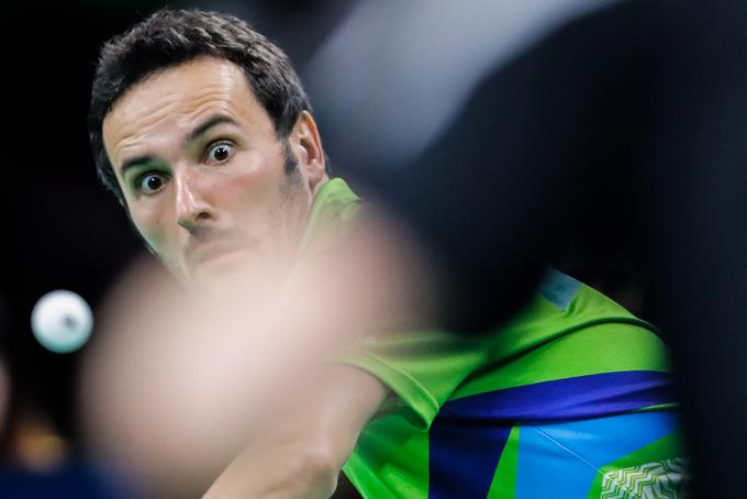 Na olimpijskem turnirju v Braziliji je lani poskrbel za enega največjih maratonov, ko je v osmini finala izpadel proti favoriziranemu Nemcu Dimitriju Ovčarovu. | Foto: STA ,