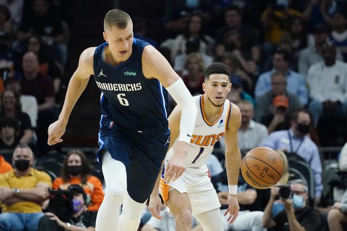 Kristaps Porzingis je pokazal odlično predstavo, ki jo je končal pri 30 točkah.
 | Foto: Guliverimage/Vladimir Fedorenko