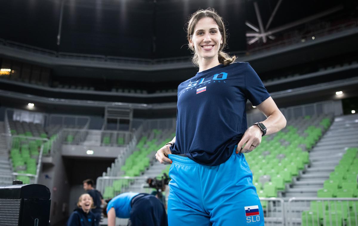 slovenska ženska košarkarska reprezentance, Eva Lisec | Foto Vid Ponikvar/Sportida