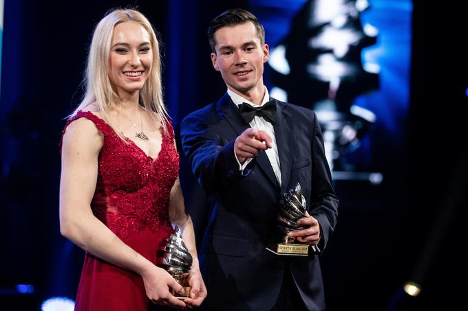 Janja Garnbret in Primož Roglič - športnika leta 2019 | Foto: Grega Valančič/Sportida