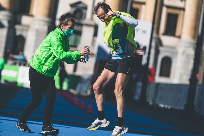 Janez Mulej | Najhitrejši Slovenec na maratonski razdalji 25. Volkswagen Ljubljanskega maratona in s tem novi državni prvak v maratonu je 40-letni Jani Mulej iz Blejske Dobrave, ki se s tekom ukvarja ljubiteljsko in ne profesionalno. | Foto Grega Valančič/Sportida