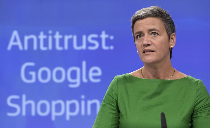 Bruselj, v imenu katerega se o (ne)prodaji NLB pogaja danska komisarka Margrethe Vestager, pri prodaji NLB vztraja zaradi slabega korporativnega upravljanja državne banke v preteklosti.  | Foto: STA ,