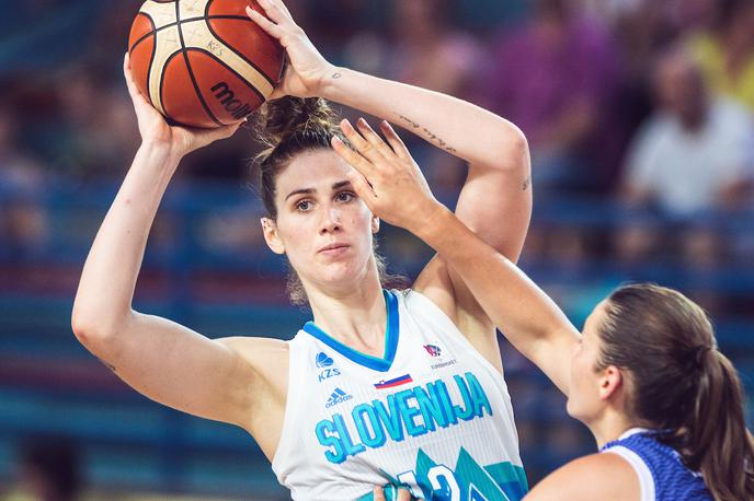 Eva Lisec | Eva Lisec bo zaradi višje sile odigrala tekmo skupinskega dela evrolige v Ljubljani. | Foto Matic Ritonja/Sportida