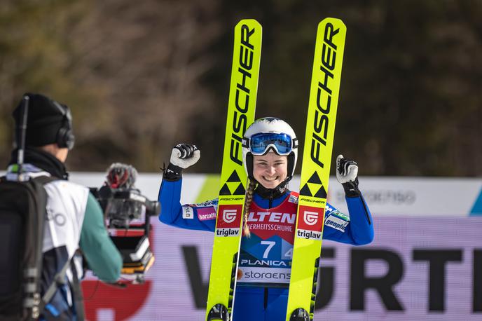 SP Planica Nika Križnar | Nika Križnar je z rojakinjami na ekipni tekmi v Planici zasedla četrto mesto. | Foto Grega Valančič/Sportida