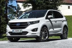 Ford edge v Sloveniji: SUV za direktorje in napad na premium znamke