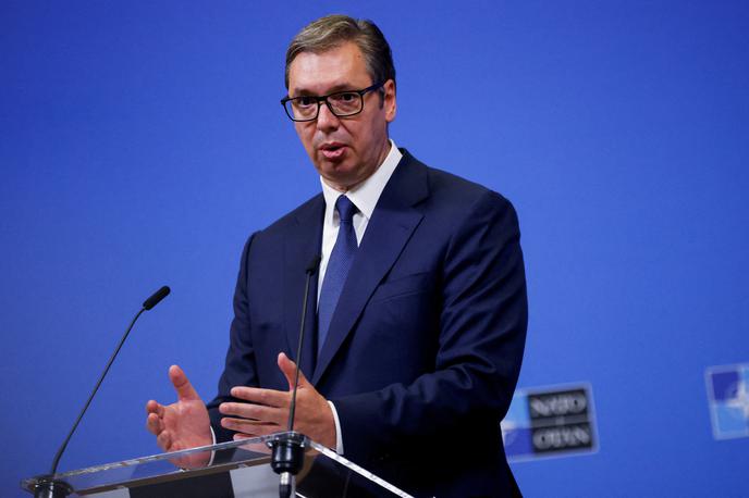 Vučić | Vučić in Kurti sta se v okviru dialoga nazadnje sestala 18. avgusta. | Foto Reuters