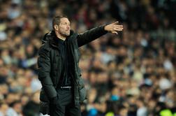 Atletico pred izpadom: Simeone prevzel odgovornost