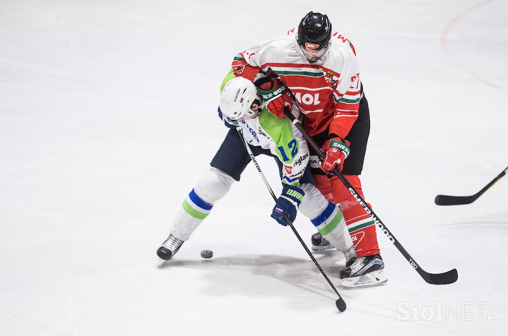 Slovenija Madžarska pripravljalna tekma hokej David Rodman