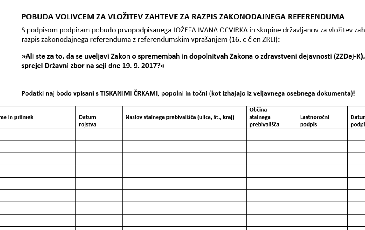 Referendumsko vprašanje ZZD | Foto zdravniki-zobozdravniki.net