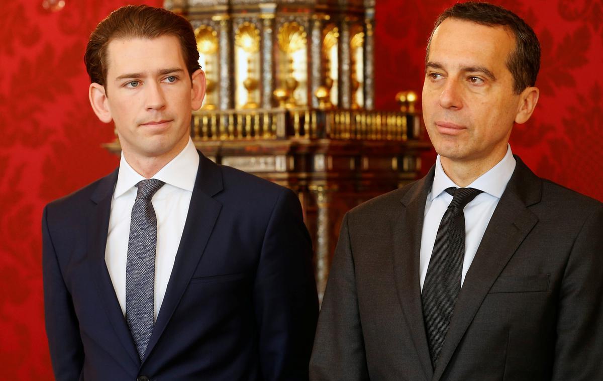 Sebastian Kurz in Christian Kern | Foto Reuters