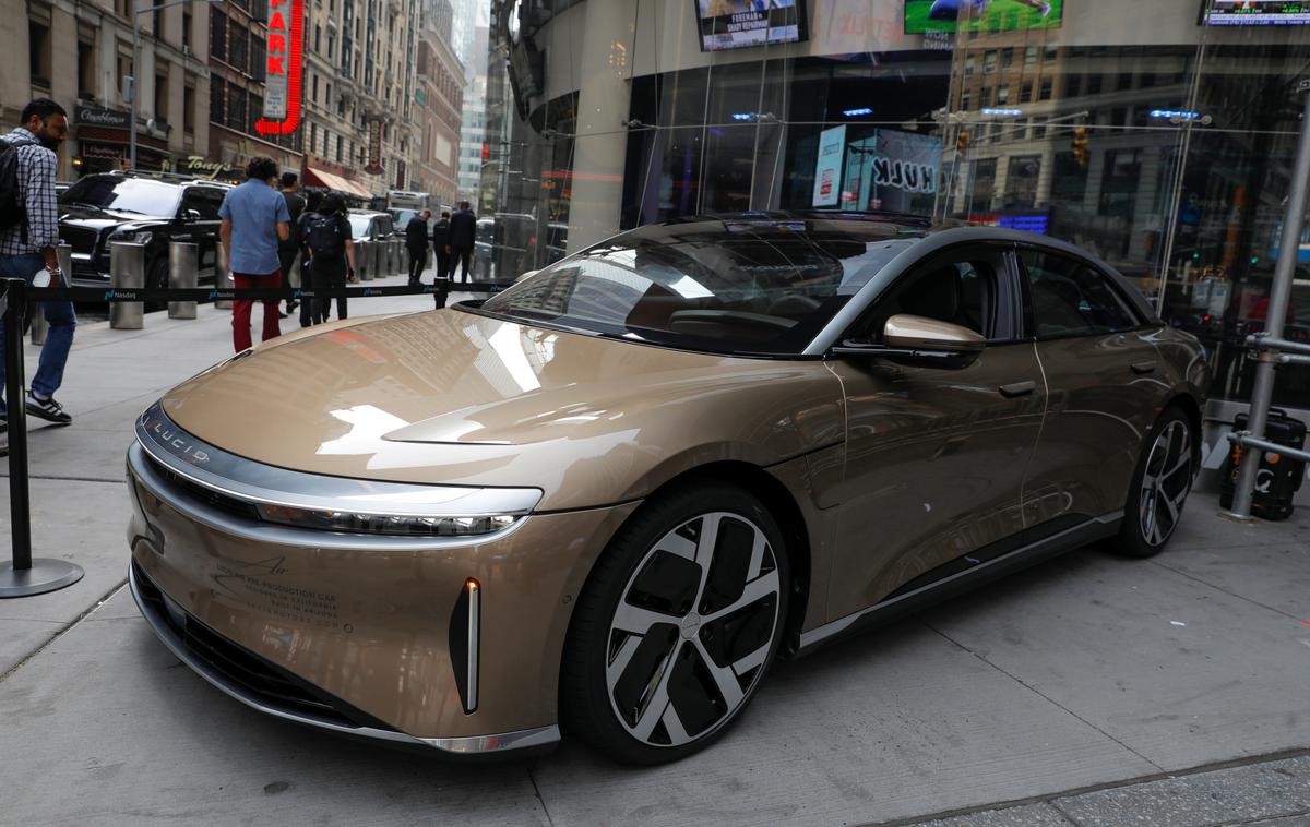 Lucid Air | Lucid Air v New Yorku | Foto Reuters