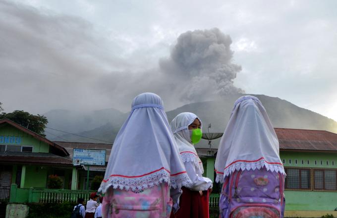 Marapi, vulkan, Indonezija | Foto: Reuters