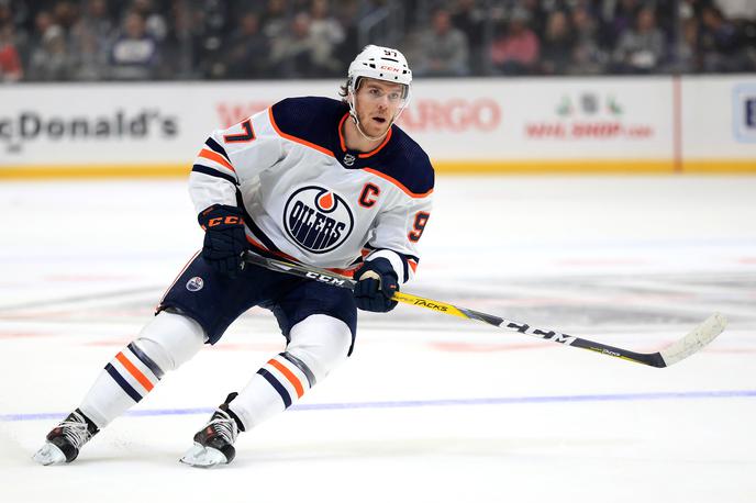 Connor McDavid | Connor McDavid je po kazenskih strelih Edmontonu zagotovil 14. zmago. | Foto Getty Images