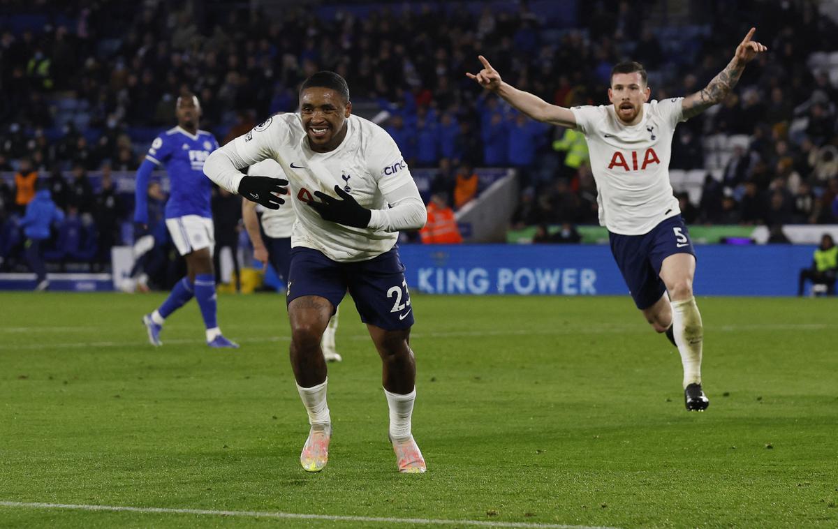 Tottenham Steven Bergwijn | Za neverjeten preobrat Tottenhama je poskrbel Steven Bergwijn. | Foto Reuters