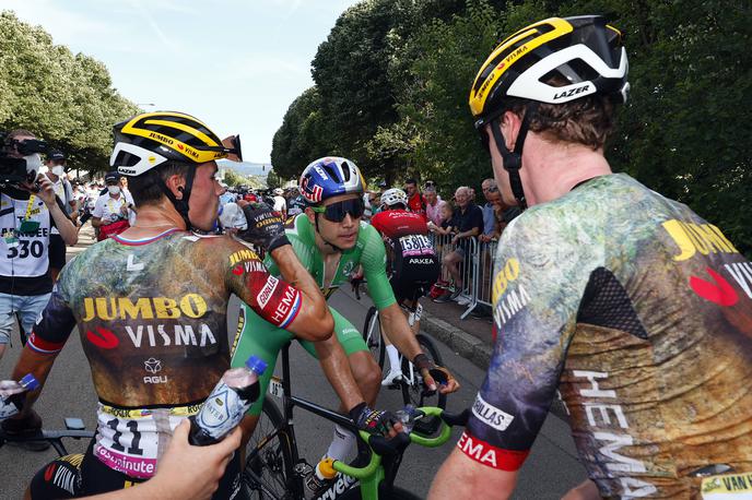 Wout van Aert Primož Roglič | Foto Guliverimage