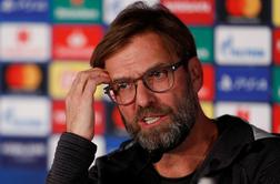 Klopp: Koronavirus? Ne vem, ali so prazne tribune prava rešitev.