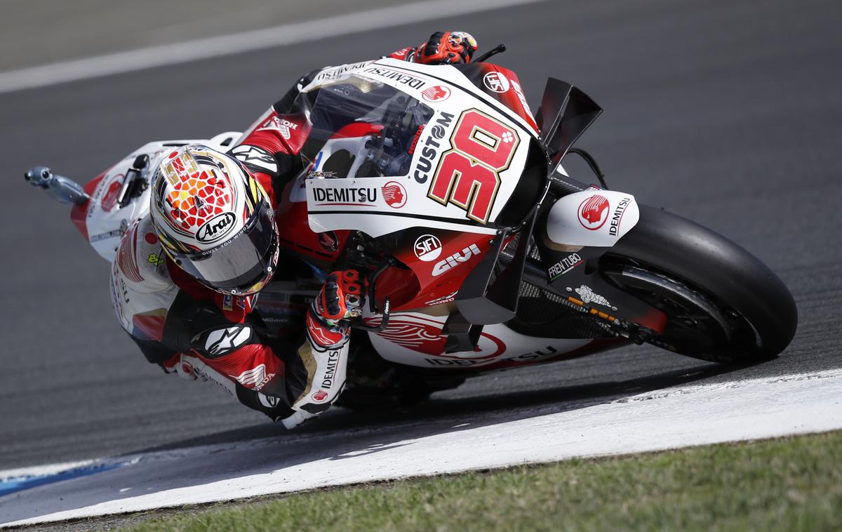 Takaaki Nakagami | Takaaki Nakagami bo prvič v karieri štartal s prvega mesta. | Foto Reuters