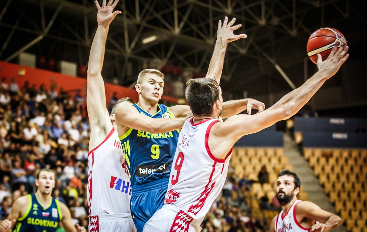 Dario Šarić | Dario Šarić je Sloveniji v Celju povzročal veliko preglavic. | Foto Žiga Zupan/Sportida