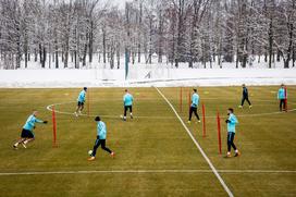 slovenska nogometna reprezentanca trening zbor Brdo