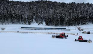 Pokljuka pripravljena. Prijavljenih 337 tekmovalcev iz 38 držav.