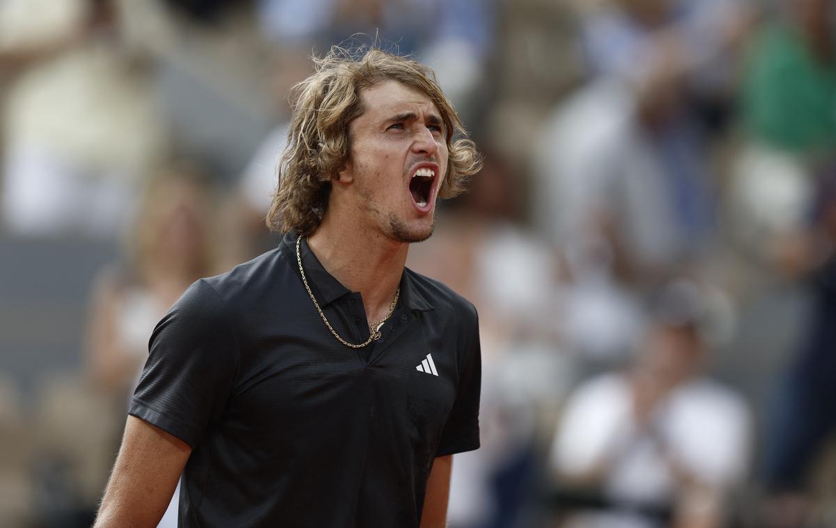 Alexander Zverev | Aleksander Zverev se je uvrstil v polfinale. | Foto Reuters