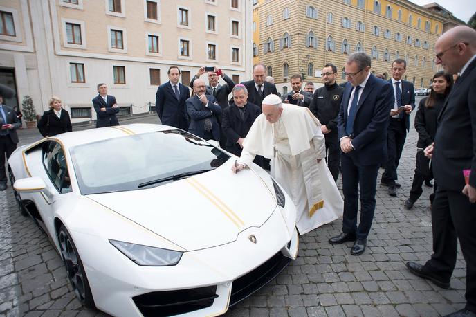 Lamborghini huracan papež | Foto Lamborghini