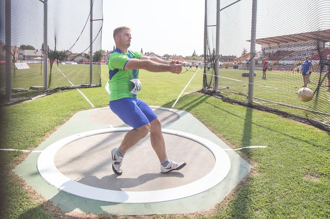 Nejc Pleško se spogleduje z nastopom na največjem atletskem tekmovanju. | Foto: Peter Kastelic/ Sportida