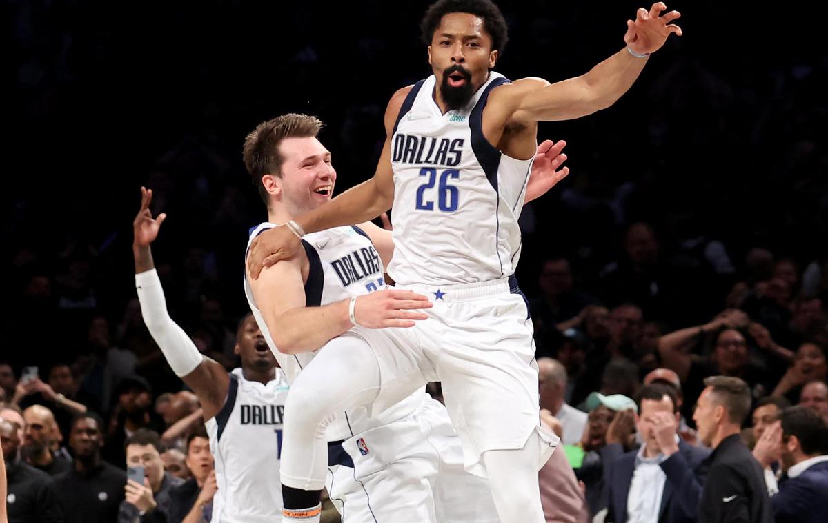 Spencer Dinwiddie Luka Dončić | Dinwiddie in Dončić kmalu spet soigralca? | Foto Reuters