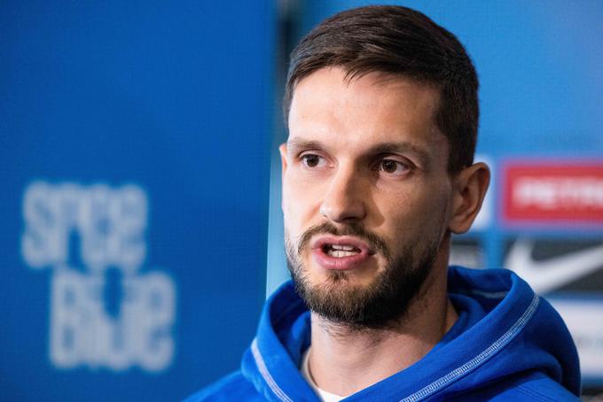 "Mislim, da so nas zelo dobro analizirali, pustili so nam prostor za igranje, ampak dokler nismo spustili žoge, ni šlo," pravi Petar Stojanović. | Foto: Vid Ponikvar/Sportida