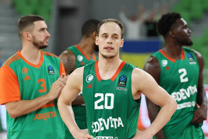 EuroCup: Cedevita Olimpija - Prometej Klemen Prepelič | Foto: www.alesfevzer.com