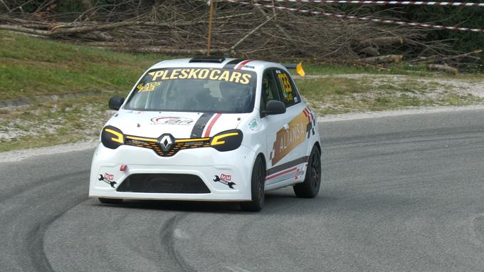 Gašper Kos je prvič zmagal v pokalu Twingo. | Foto: Gregor Pavšič