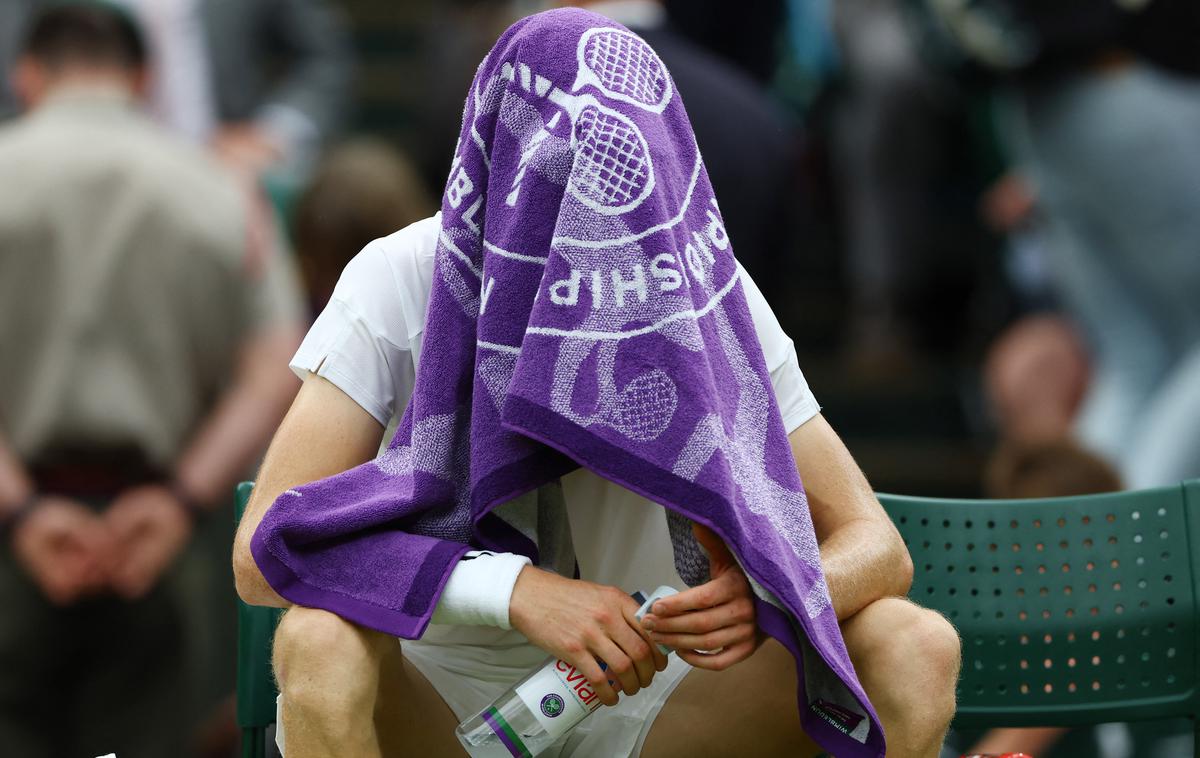 Wimbledon Jannik Sinner | Foto Reuters