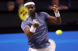 Tiafoe izločil prvega nosilca, prva nosilka uspešno v polfinale