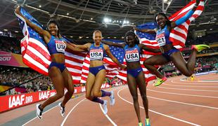 Ameriška gazela ima toliko zlatih medalj kot Usain Bolt