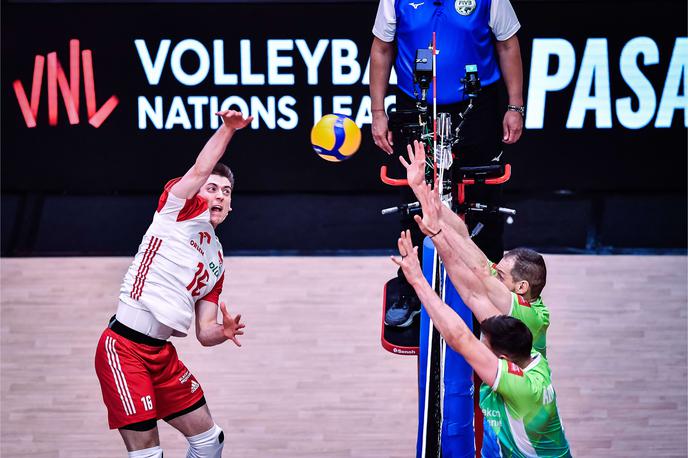 slovenska odbojkarska reprezentanca : Poljska, liga narodov | Slovenci so po preobratu z 2:3 izgubili s Poljaki. | Foto Volleyballworld