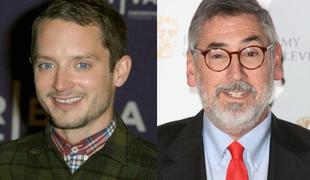 John Landis in Elijah Wood skupaj v zoni volkodlakov