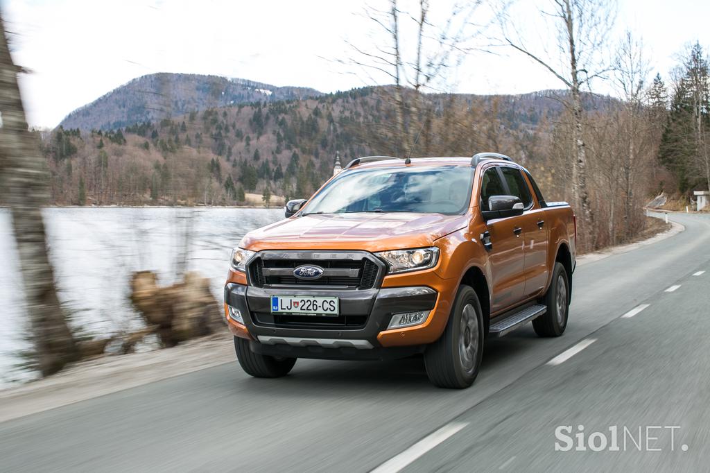 Ford ranger - fotogalerija testnega vozila