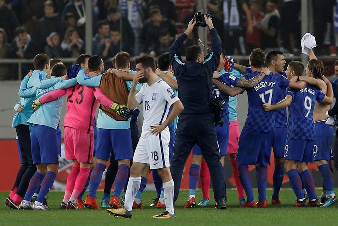 Hrvaška je edina slovenska soseda, ki bo nastopila na SP 2018 v Rusiji. | Foto: Reuters