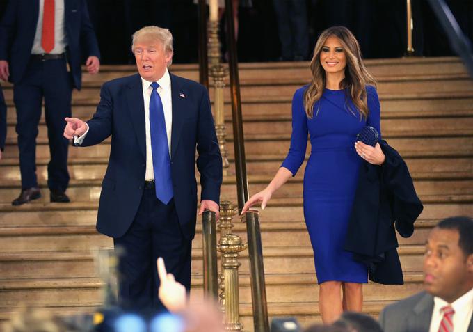 Leta 1998 je Melania v New Yorku spoznala svojega, sicer malce ostarelega princa - nepremičninsko-gradbenega mogotca Donalda Trumpa. Poročila sta se leta 2005. | Foto: Getty Images