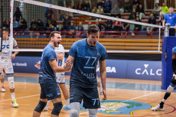 Calcit Volley je s 3:0 premagal Mariborčane | Foto: Jan Uršič