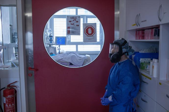 Infekcijska klinika Ljubljana, covid-19, koronavirus | Foto Matej Povše/ UKC Ljubljana