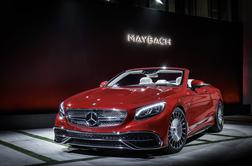 Mercedes-maybach S 650 cabriolet – za tretjino milijona tudi torbe in podpis predsednika uprave #video