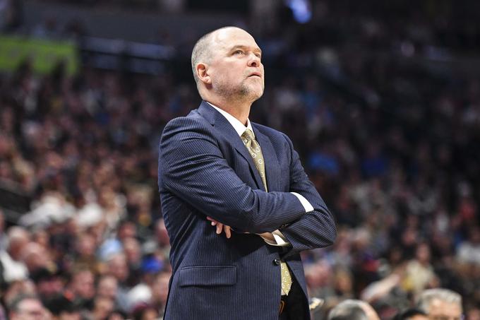 Michael Malone, trener Denverja. | Foto: Reuters