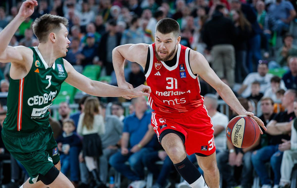 Cedevita Olimpija Crvena zvezda | Crvena zvezda je v nedeljo klonila proti Cedeviti Olimpiji. | Foto Filip Barbalić